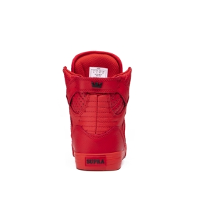 Mens Supra High Top Shoes SKYTOP Red | AU-99535